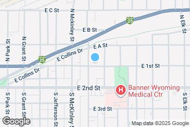 Map image of the property - 1114 E 1st St