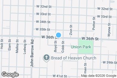 Map image of the property - 8421 W 36th St