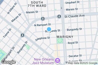 Map image of the property - 832 Touro St