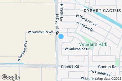 Map image of the property - 13050 W Larkspur Rd