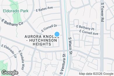 Map image of the property - 17989 E Colgate Pl