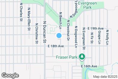 Map image of the property - 1819 N Beech Ln