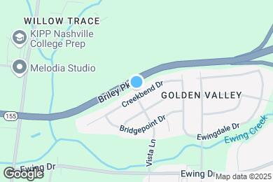 Map image of the property - 2838 Creekbend Dr