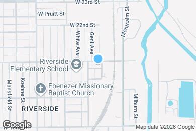 Map image of the property - 1137 W 21st St