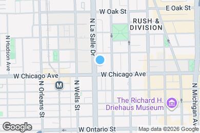 Map image of the property - 813 N La Salle Dr