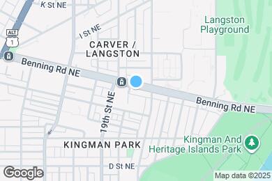 Map image of the property - 2009 Benning Rd NE