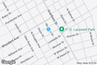 Map image of the property - 704 Williams Ave