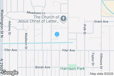 Map image of the property - 578 Jackson St