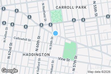 Map image of the property - 5848 Haverford Ave