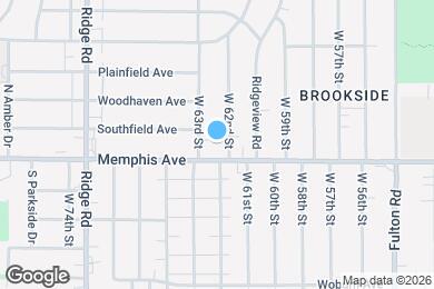 Map image of the property - 4262 W 62nd St
