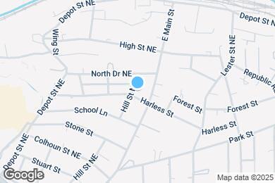 Map image of the property - 730 Harless St