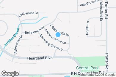 Map image of the property - 8652 Orchard Grove Ln