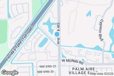 Map image of the property - 1267 SW 46th Ave