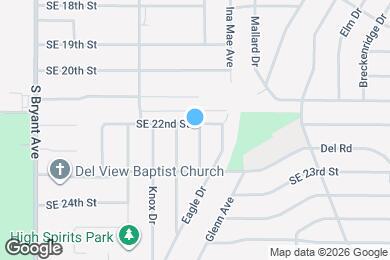Map image of the property - 2301 Mustang St