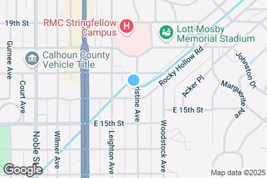 Map image of the property - 1614 Christine Ave