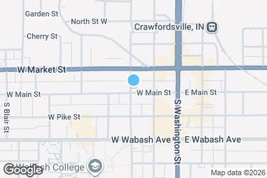Map image of the property - 114 N Grant Ave
