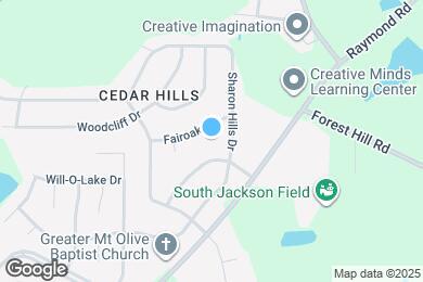 Map image of the property - 123 Fairoaks Dr