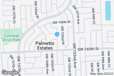 Map image of the property - 10321 SW 158th Ter