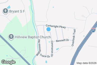Map image of the property - 129 Cimmaron Dr