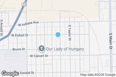 Map image of the property - 1711 S Scott St