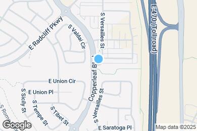 Map image of the property - 22784 E Tufts Pl
