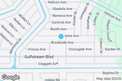 Map image of the property - 11992 Brookside Ave