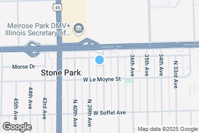 Map image of the property - 1816 N 38th Ave