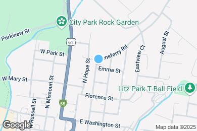 Map image of the property - 618 N Ohio St
