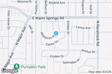 Map image of the property - 222 Mariposa Way