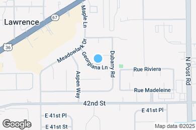 Map image of the property - 8524 Georgiana Ln