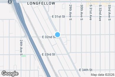 Map image of the property - 3200 Minnehaha Ave