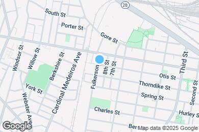 Map image of the property - 184 Otis St