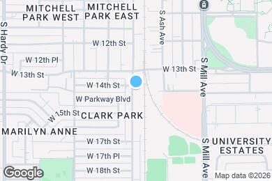 Map image of the property - 1405 S Farmer Ave