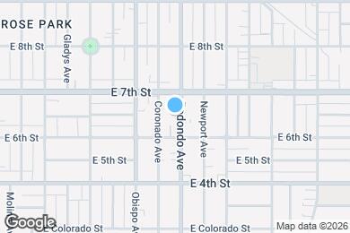 Map image of the property - 645 Redondo Ave