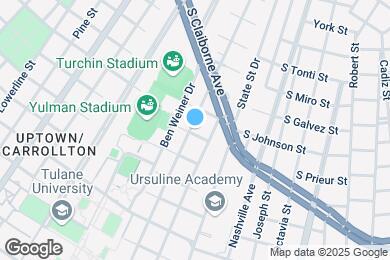 Map image of the property - 2907 Calhoun St