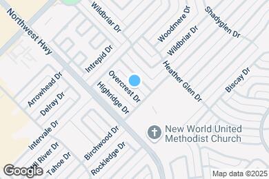 Map image of the property - 5038 Overcrest Dr