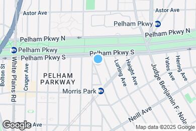 Map image of the property - 2186 Paulding Ave