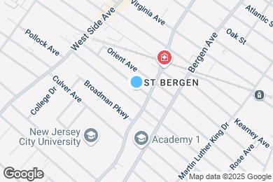 Map image of the property - 271 Claremont Ave