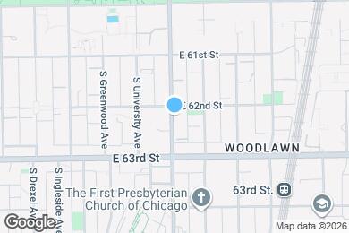 Map image of the property - 6211 S Woodlawn Ave