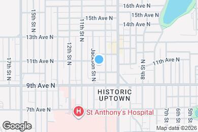 Map image of the property - 1090 10th St N