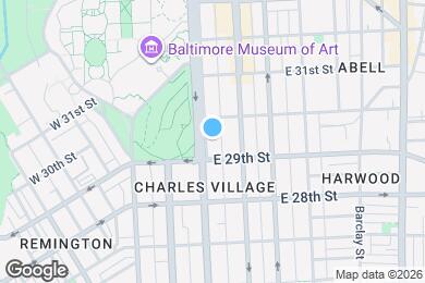 Map image of the property - Baltimorean Apartments