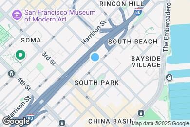 Map image of the property - 414 Bryant St