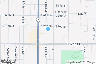 Map image of the property - 7017 S Bell St