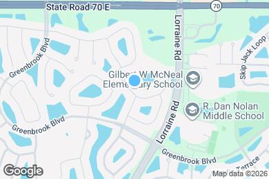 Map image of the property - 14231 Gnatcatcher Terrace