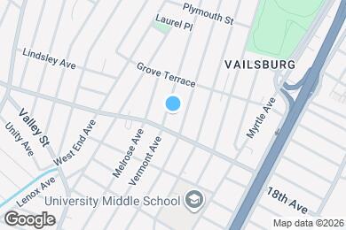 Map image of the property - 192 Vermont Ave