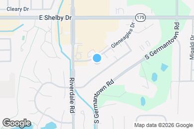 Map image of the property - 7021 Gleneagles Dr