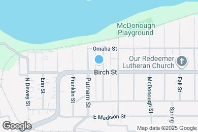 Map image of the property - 614 Cochrane St