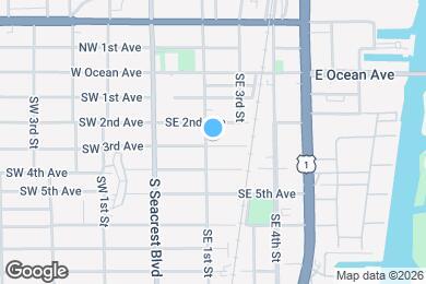 Map image of the property - 316 SE 1st St