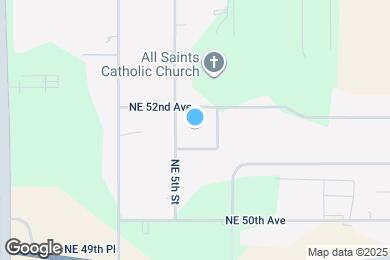 Map image of the property - 5161 NE 5th St