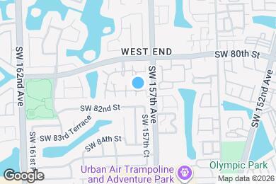 Map image of the property - 8103 SW 157th Pl